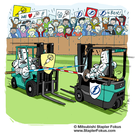 Krieg der Stapler: Elektrik vs. Diesel/Gas Krieg der Stapler: Elektrik vs. Diesel/Gas